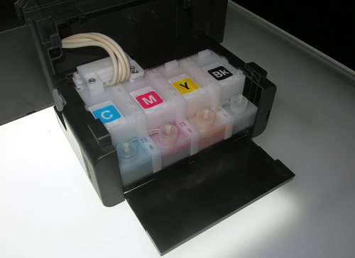 Cara melakukan isi ulang tinta printer epson L220 Lseries 3