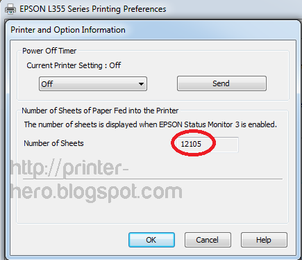 Mengetahui jumlah total cetak pada printer epson dengan mudah