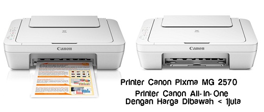 Spesifikasi Printer Canon Pixma MG2570 dan harga terbaru