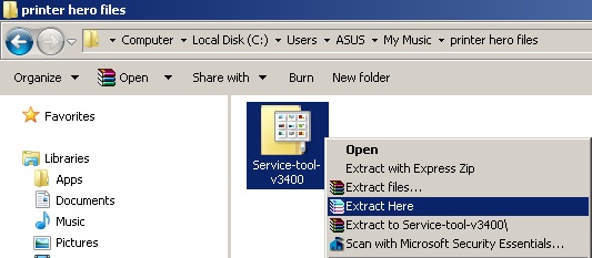 solusi untuk memperbaiki Error 5B00 pada printer MG2570 