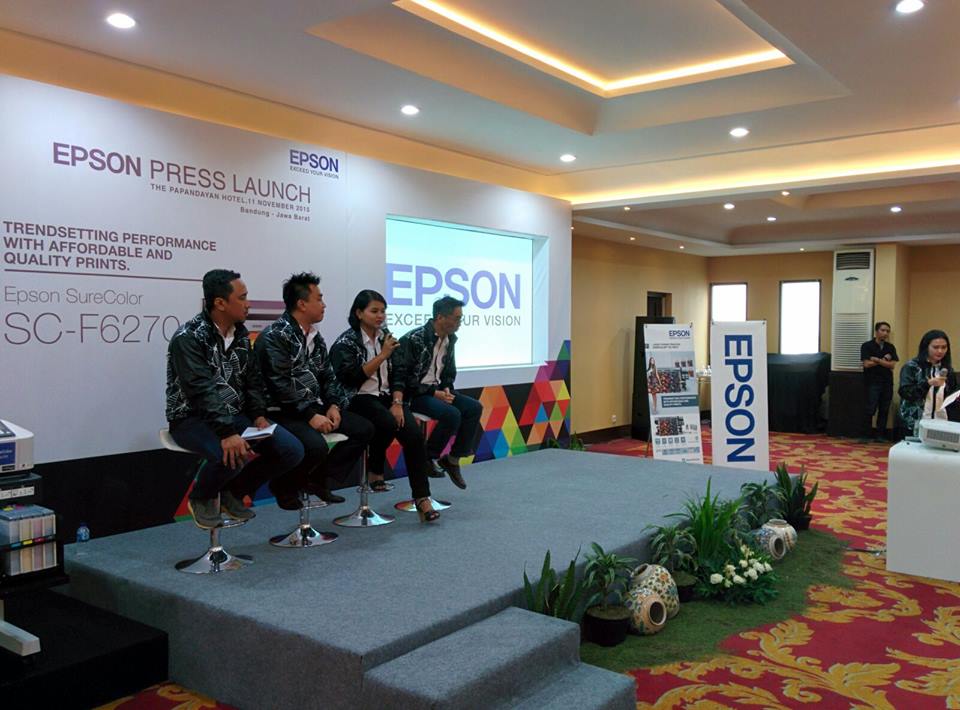 peluncuran jenis printer epson sublimasi terbaru surecolor f series 9270 7270 6270