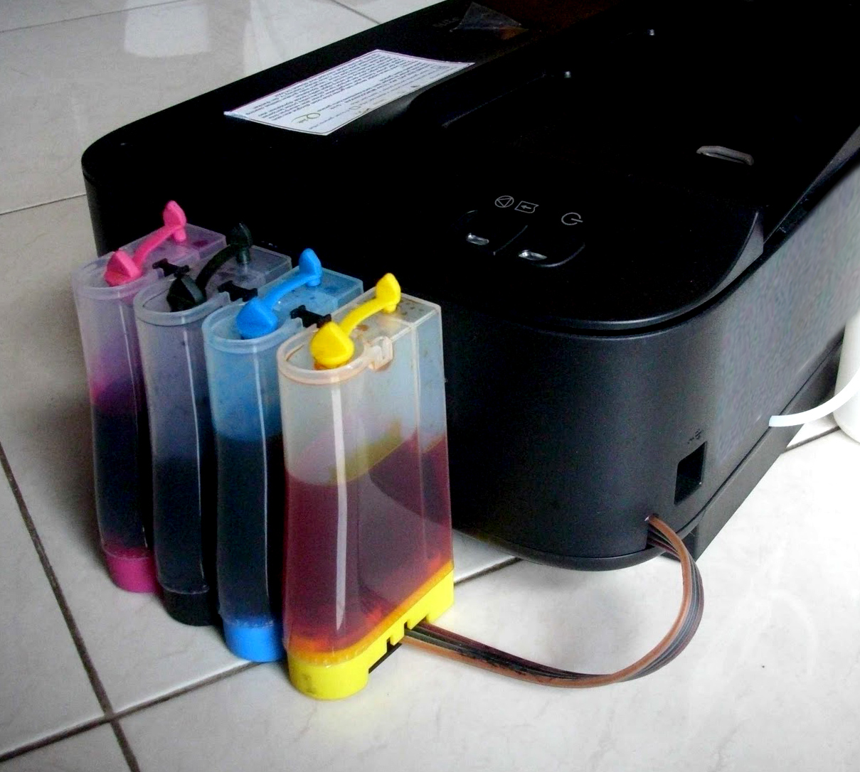 Panduan cara pemakaian Printer Infus dengan benar