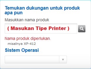 instal printer di linux downlad masukan tipe printer