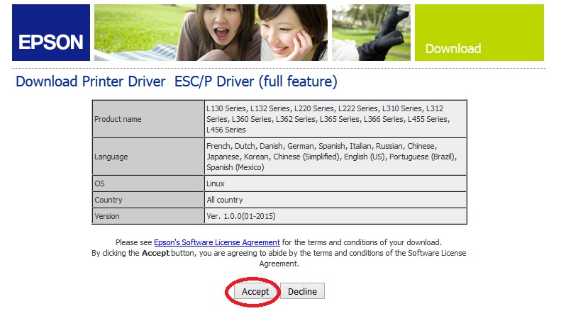 instal printer epson semua tipe di linux downlad driver accept