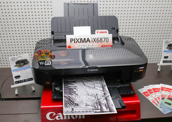 Spesifikasi Printer Canon Pixma iX6870 (A3) Wireles