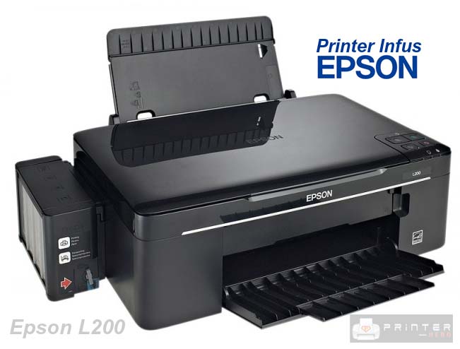 Printer Infus Epson L200 Terbaik dengan tabung Tinta Original