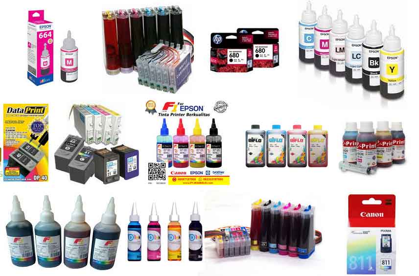 Tips memilih tinta refill segala merk printer bagus berkualitas