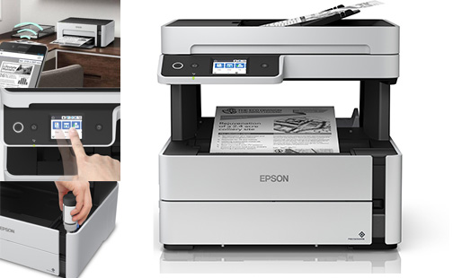 Spesifikasi printer epson M3170 terbaru printer tangki tinta hitam putih