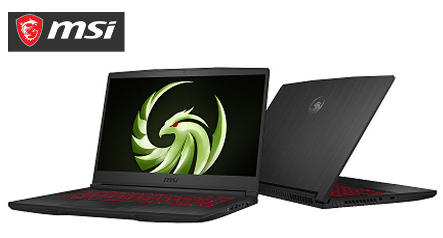 Grafis dan layar MSI Bravo 15