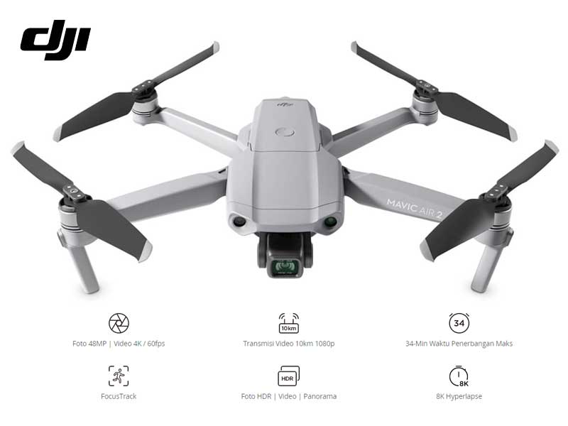 Fitur dan Keunggulan Drone DJI Mavic Air 2 2021