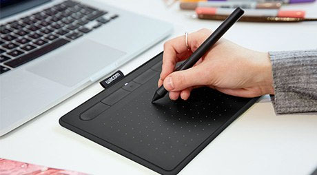 tablet gambar harga terjangkau Wacom Intous CTL4100W