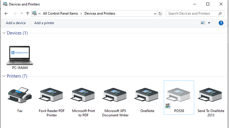 Cara instal dan download driver printer Panda RPJ-R58D 