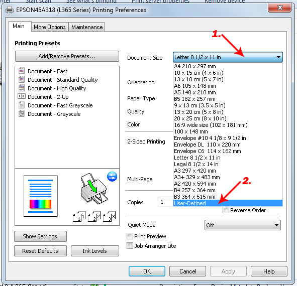 Cara Setting Dan Tambah Kertas F4 Di Printer Paling Mudah