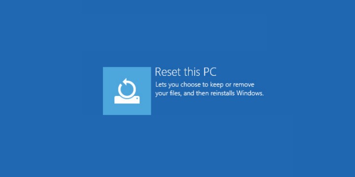 Cara reset laptop tanpa instal ulang 