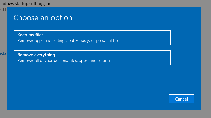 Cara reset laptop tanpa instal ulang